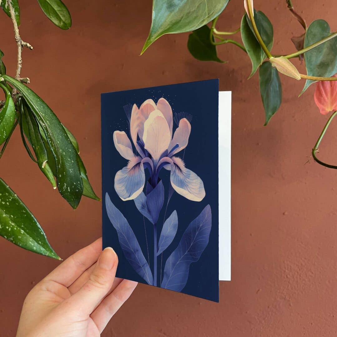 Vykort Iris