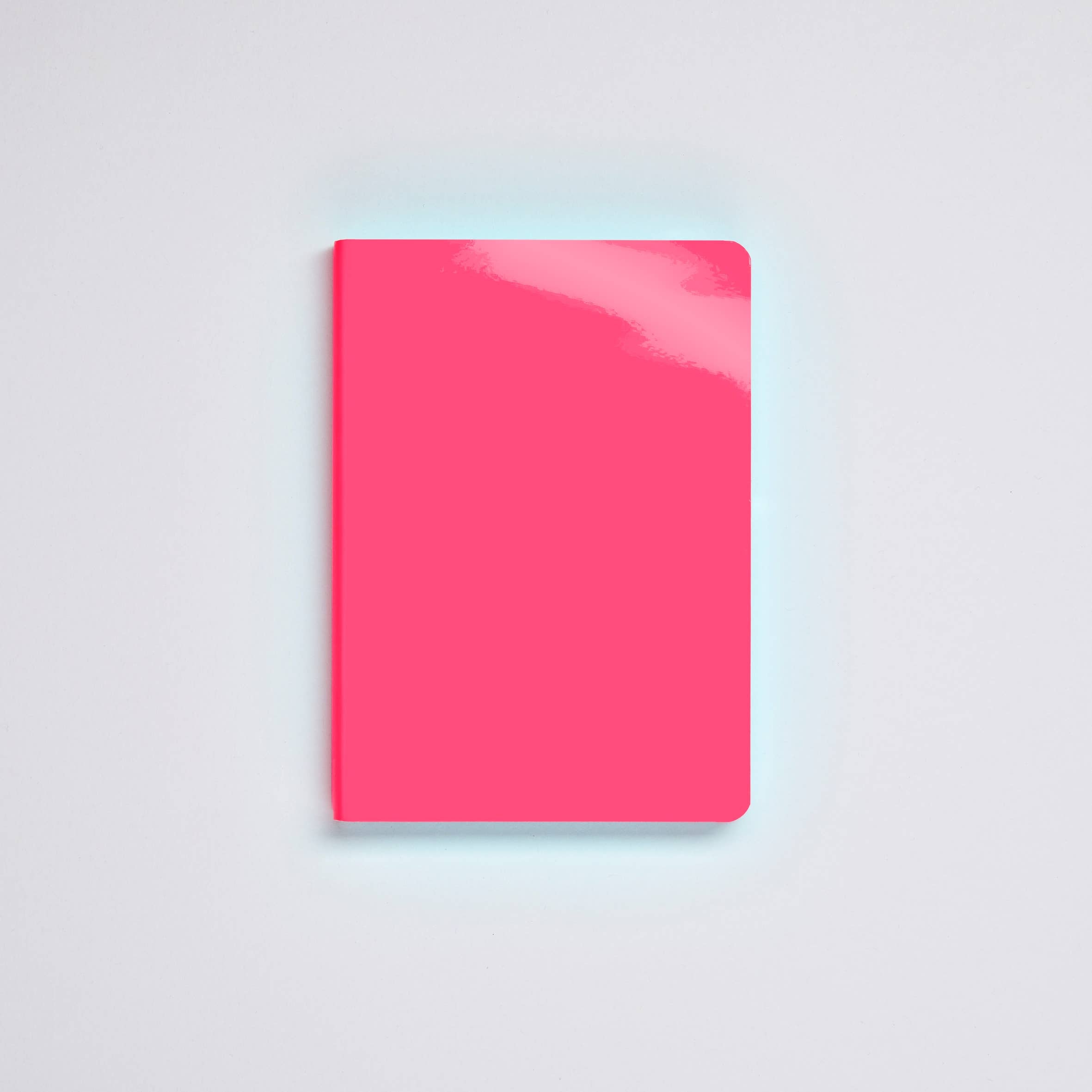 nuuna - Candy S - Neonrosa | anteckningsbok A6 | 2,5 mm punktnät