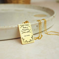 LiteraryEmporium - Halsband med bokmotiv Pride and Prejudice