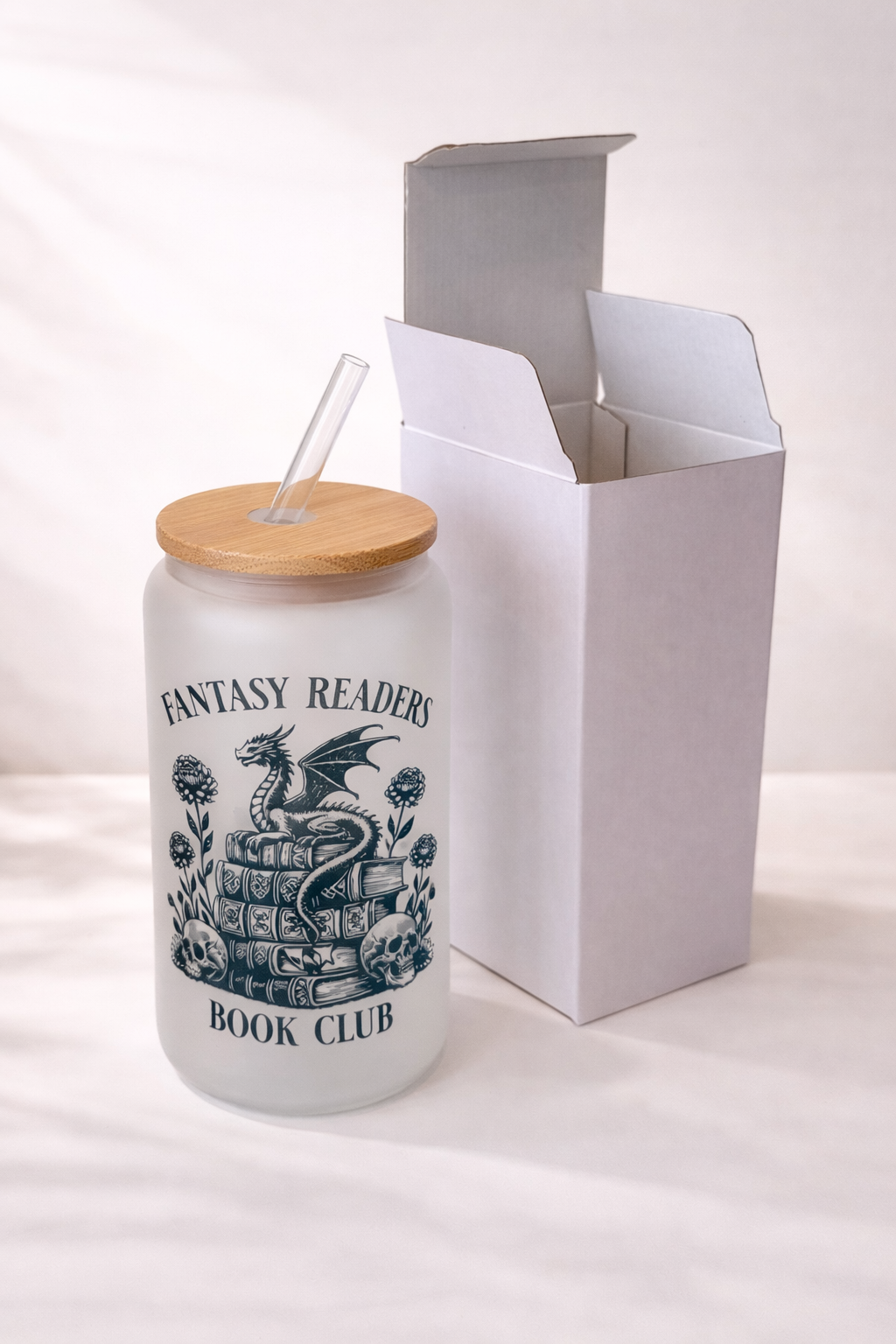 Fantasy readers book club -  glasmugg från the cute cloud