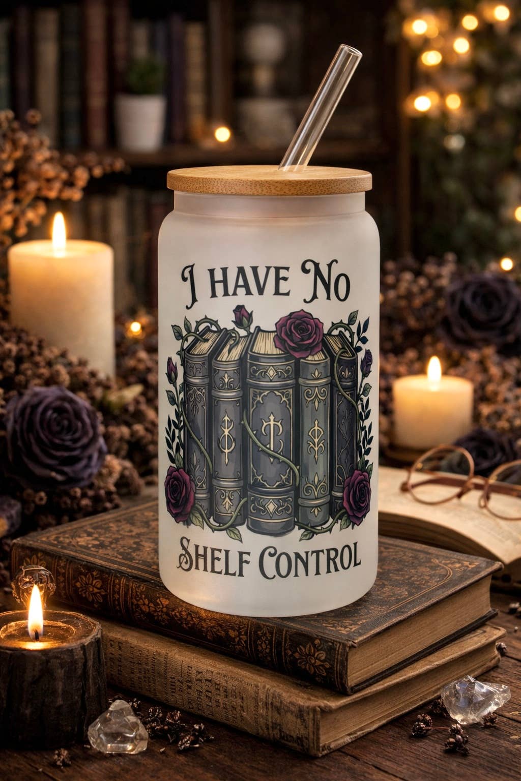 I have no shelf control - glasmugg från the cute cloud