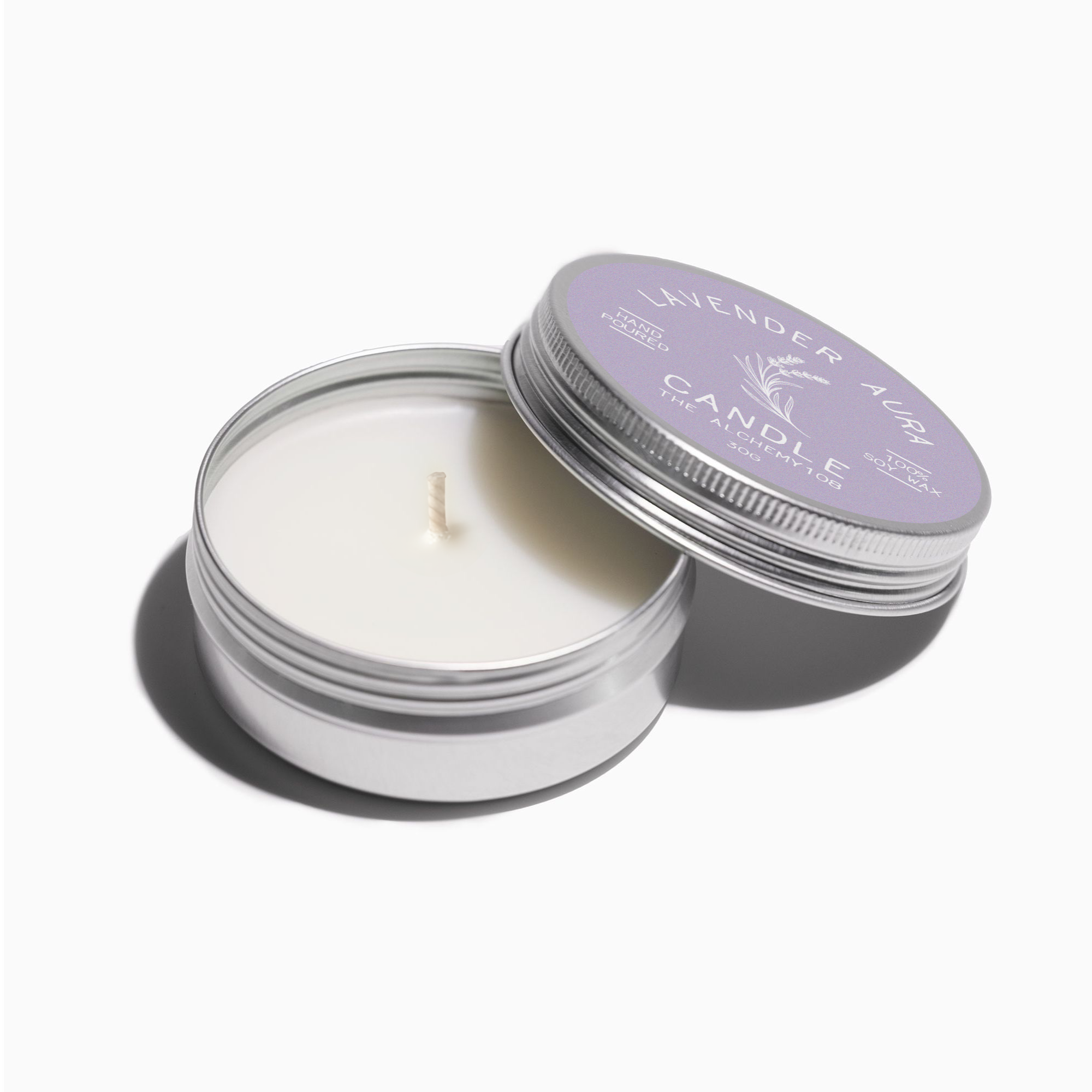 The Alchemy 108 - LAVENDER AREA Sojavaxljus MINI