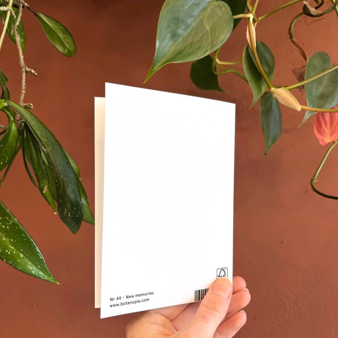 Botanopia - gifts , decor and cards for plant lovers - Ny bostad, nya minnen | Inflyttningskort | Nytt hus-kort: Kraft paper